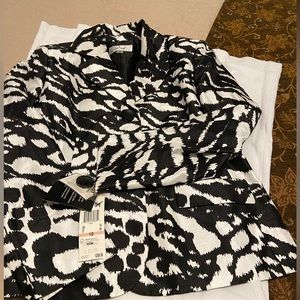 Le Suit Blazer and Kasper Pant size 10 NWT